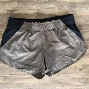 Oakley Gray Running Shorts